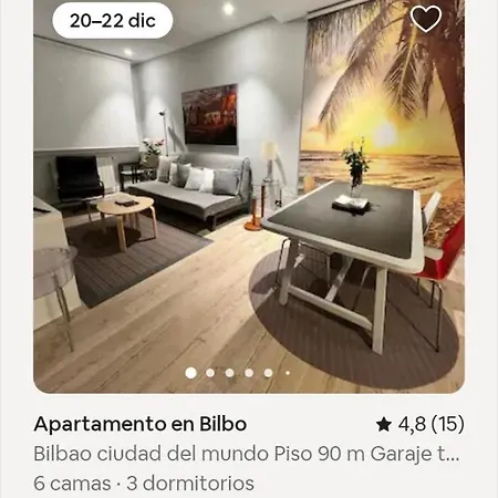 Ciudad Del Mundo Arte Teletrabajo Y Ocio Appartamento Bilbao